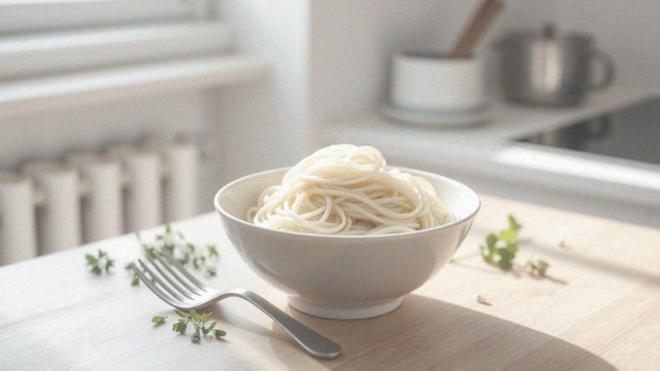 Dlaczego makaron konjac jest uważany za zdrową alternatywę dla tradycyjnego makaronu?