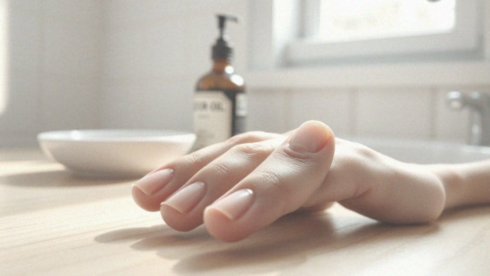 Jakie są efekty stosowania olejku rycynowego na elastyczność paznokci?