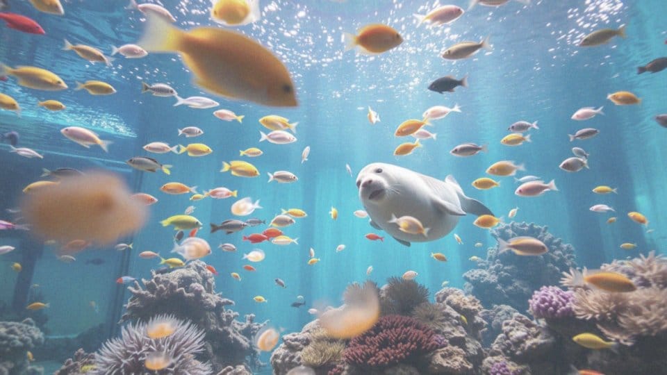 Jakie morskie zwierzęta dzieci mogą zobaczyć w fokariach i oceanariach?