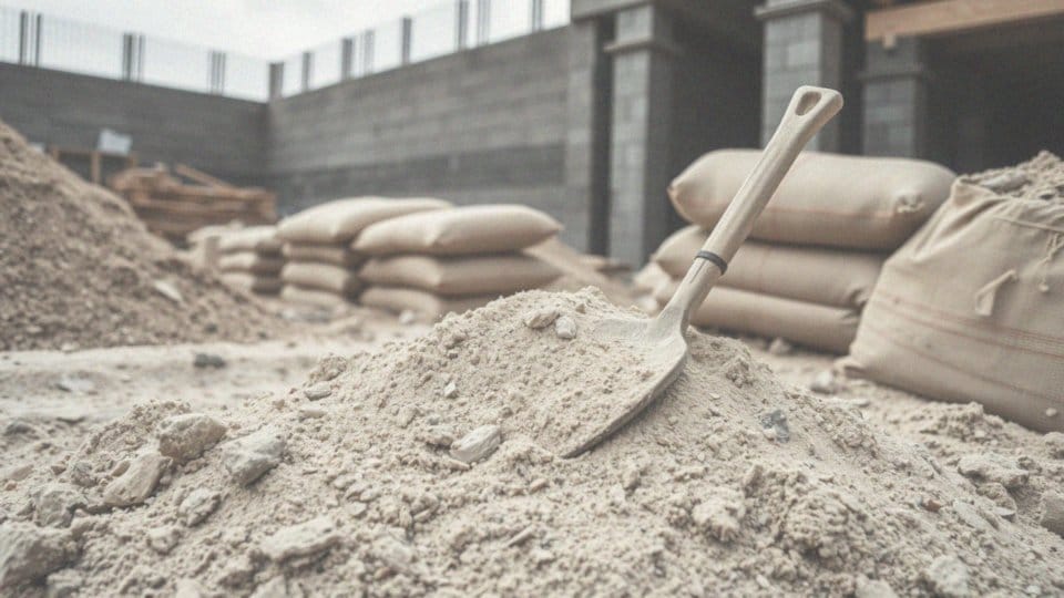 Ile łopat piasku potrzebujesz na konkretny typ betonu?