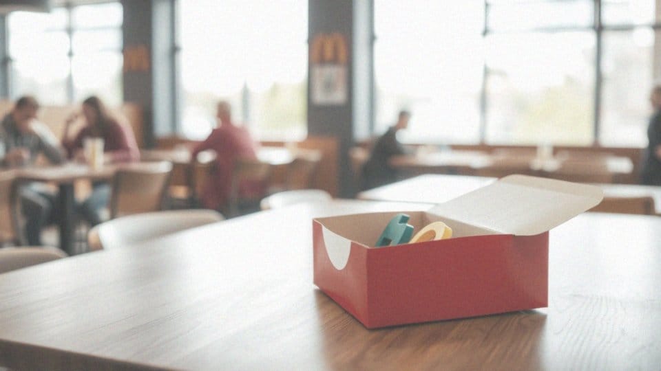 Jakie są przykłady ekologicznych zabawek w McDonald's?