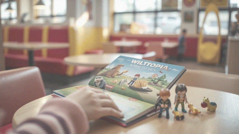 Jakie interaktywne książeczki oferuje McDonald's?