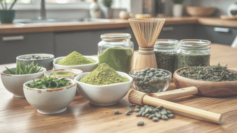 Jakie są rodzaje zielonej herbaty dostępne w sklepach?