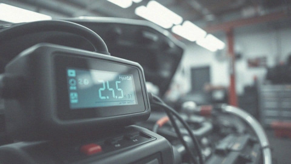 Jak obliczyć wymagania prądu zimnego rozruchu dla akumulatora w Hyundai i30 1.4?