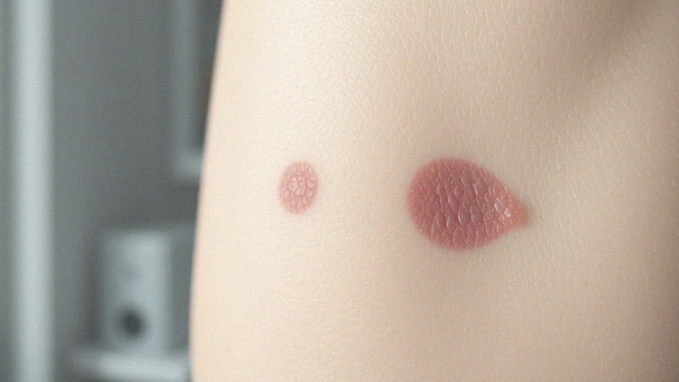 Jakie są różnice między bliznami patologicznych a normalnymi?