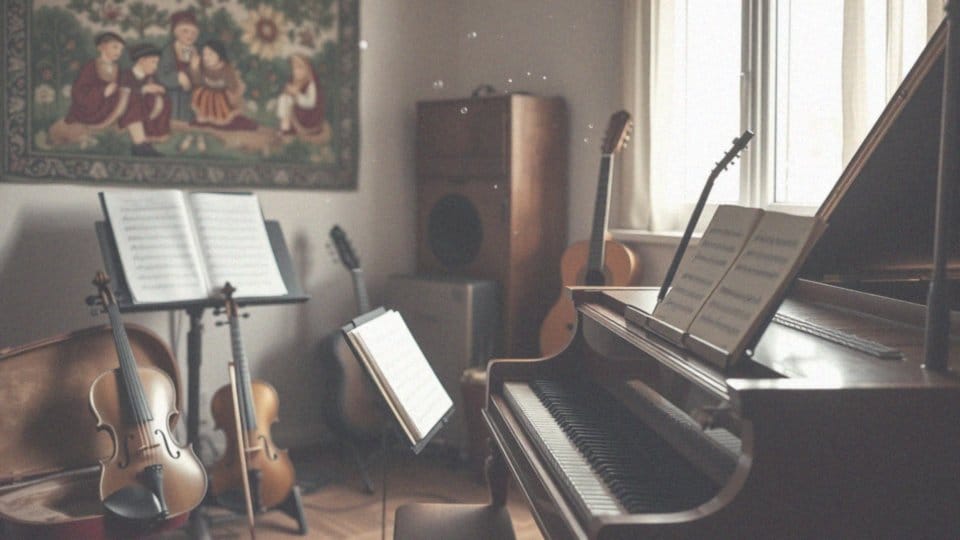 Jakie instrumenty wymagają znajomości podpisanych nut?