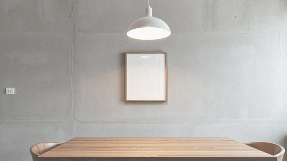 Jakie materiały dekoracyjne można wykorzystać nad stołem?