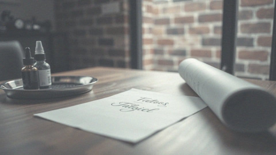 Ile kosztuje tatuaż napis? Sprawdź ceny i czynniki wpływające na koszt