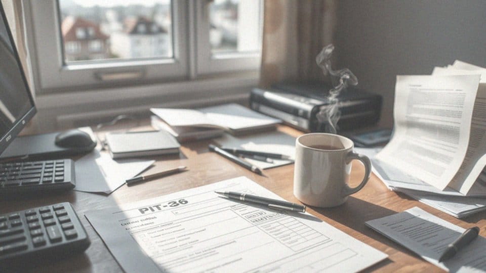 PIT-36 instrukcja krok po kroku – jak wypełnić formularz poprawnie?