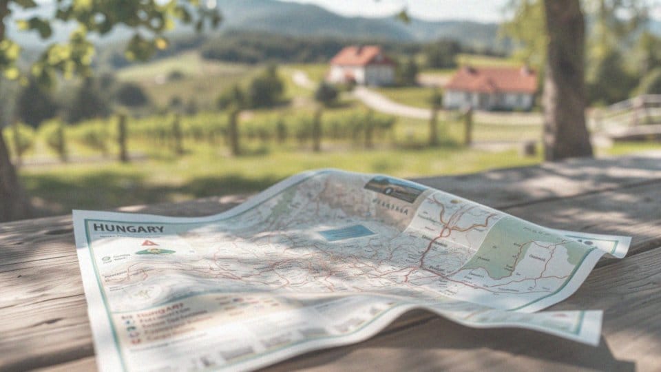 Węgry mapa turystyczna – odkryj atrakcje i trasy podróżnicze